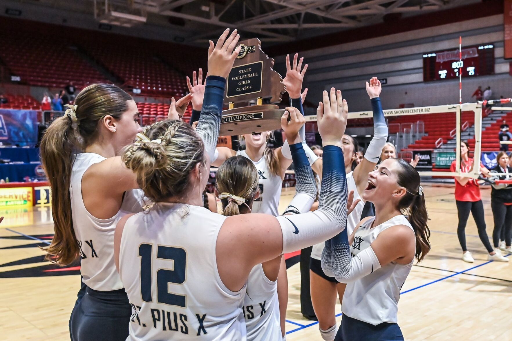 11/7/24 - Girls Volleyball - C4 Champ - St Piux X vs Jefferson City